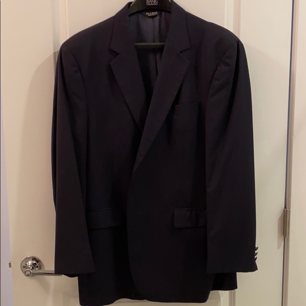 Men’s blue blazer 100% wool